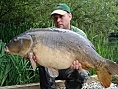 Jacko, 14th Aug<br />32lb 04oz mirror at Chilham